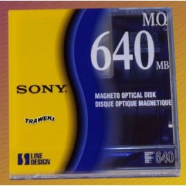 Disque Magnéto-Optique 640MB