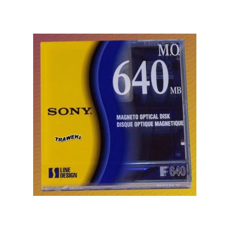 Disque Magnéto-Optique 640MB